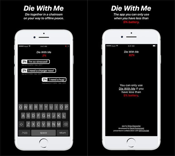 Die with me app