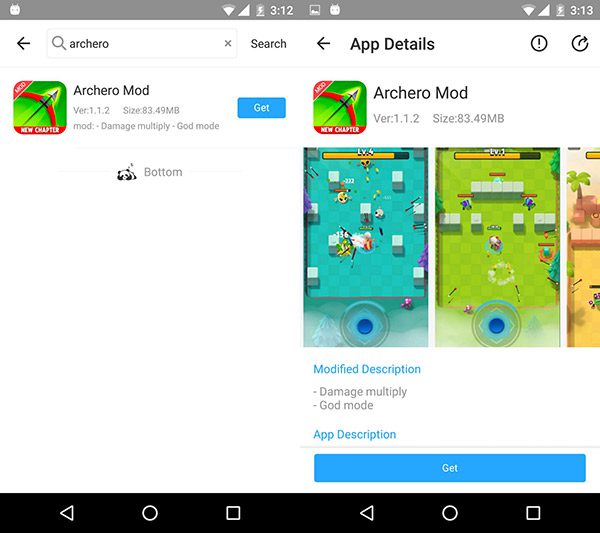 Download Archero mod APK on Panda Helper