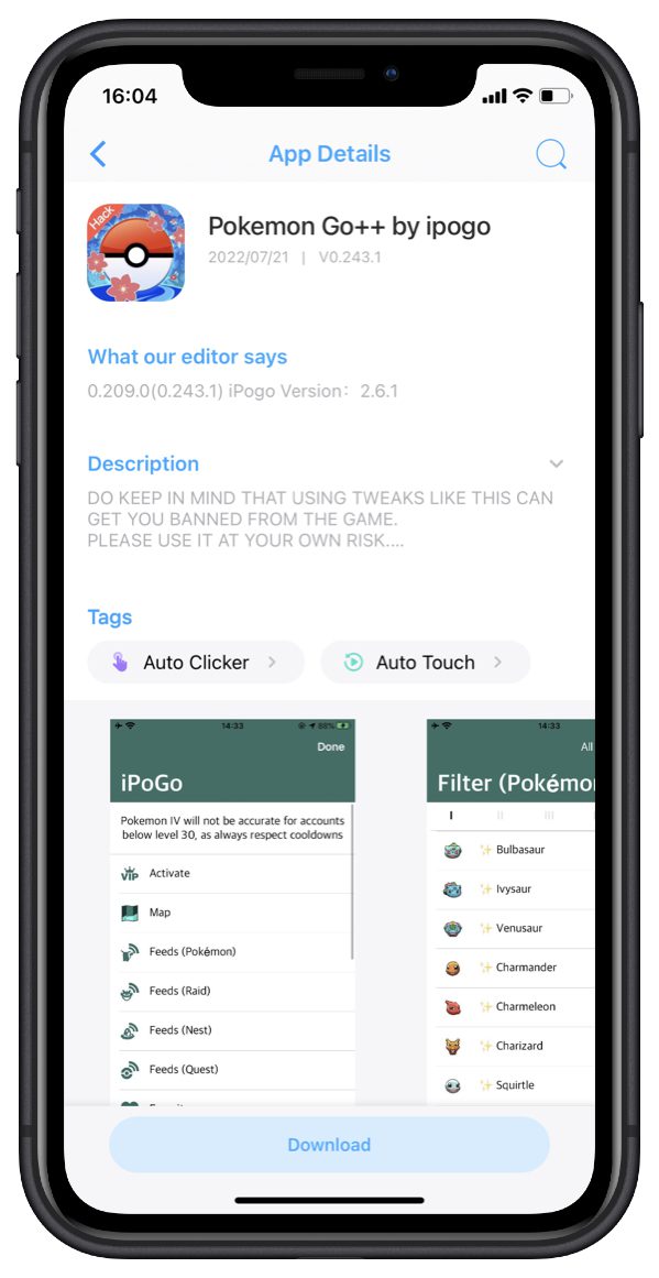 Pokemon Go Spoofing hack iOS Download