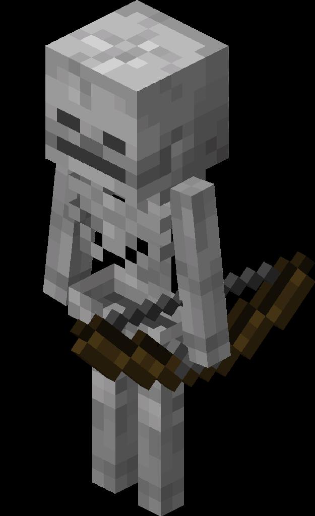 Skeleton in Minecraft free