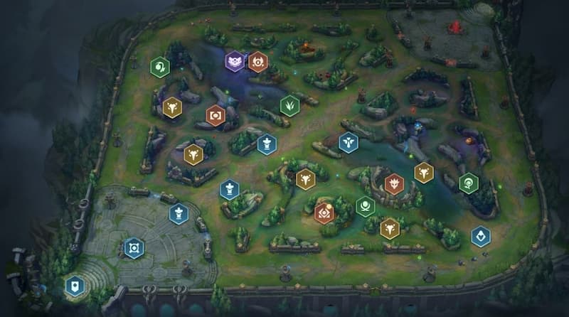 League of Legends: Wild Rift Hack map