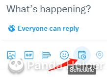 schedule tweet